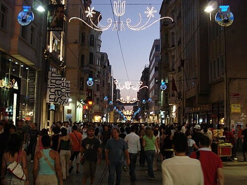 İstiklal Avenue, Culture — Istanbul