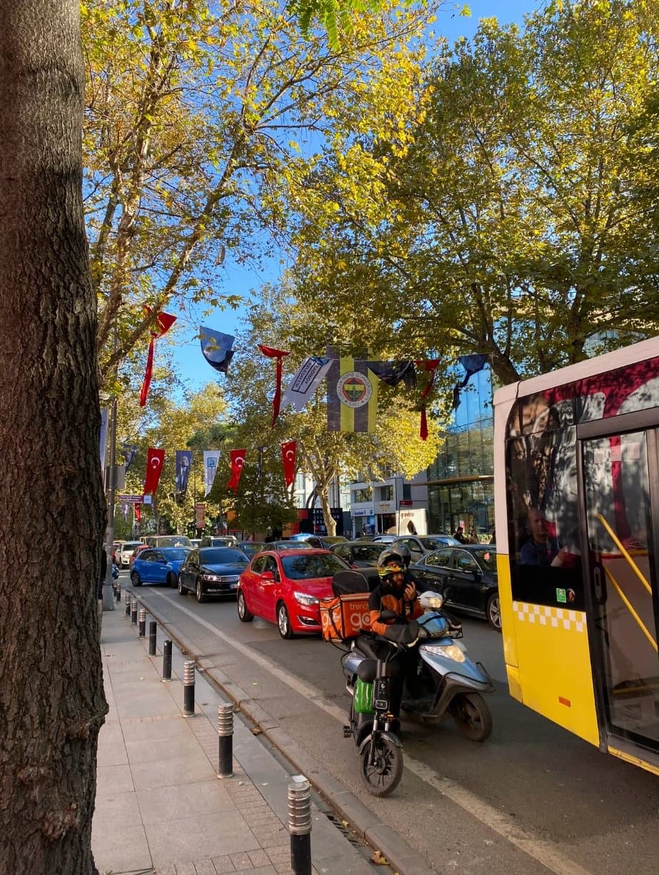 Bağdat Caddesi Turu rotası